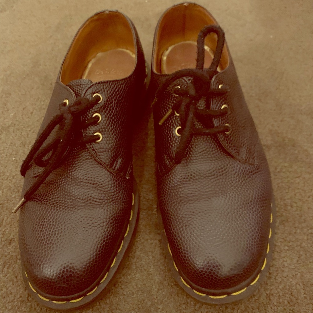 Rarely worn Dr. Martens-textured